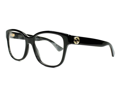 gucci black frames|clear eyeglasses frames gucci.